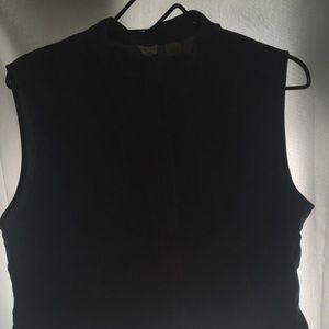 A very nice dark blue vest.